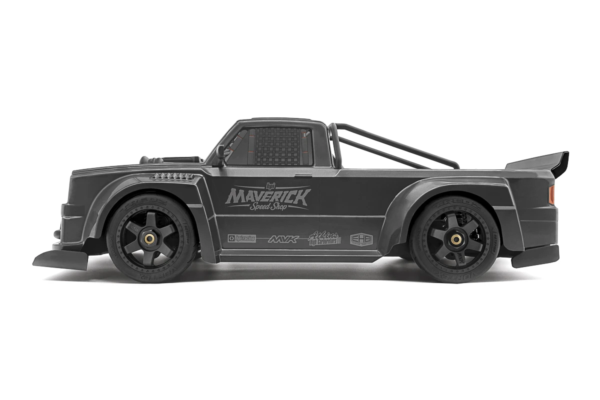 Maverick Rc Quantumr Flux 4s 1/8 4wd Race Truck - Grey – RC Drift Car – view 9